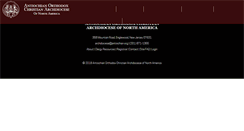 Desktop Screenshot of antiochian.org